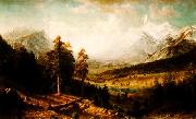 Albert Bierstadt Estes Park oil painting artist